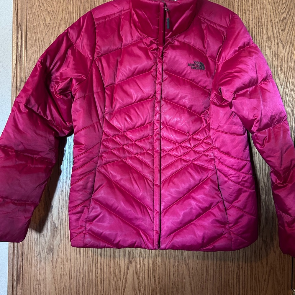The North Face Fuchsia Quilted Jacket